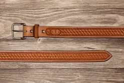 Texas Saddlery | Natural Basket Belt