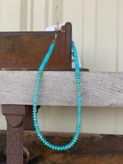 Rustic Rose Jewelry | #131 Turquoise Beaded Necklace