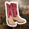 Outpost Mesquite Beeswax J Toe Sticker