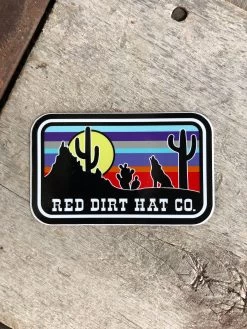 Red Dirt | Coyote Sticker