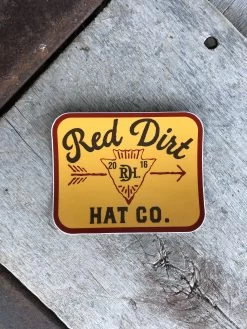 Red Dirt | Mineral Water Sticker