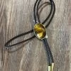 MF Large Tiger Eye Stone Bolo Gld/TigerEye Adult