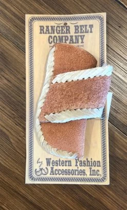 Ranger Belt Co. | Rough Out Rawhide Laced 4" Knife Sheath