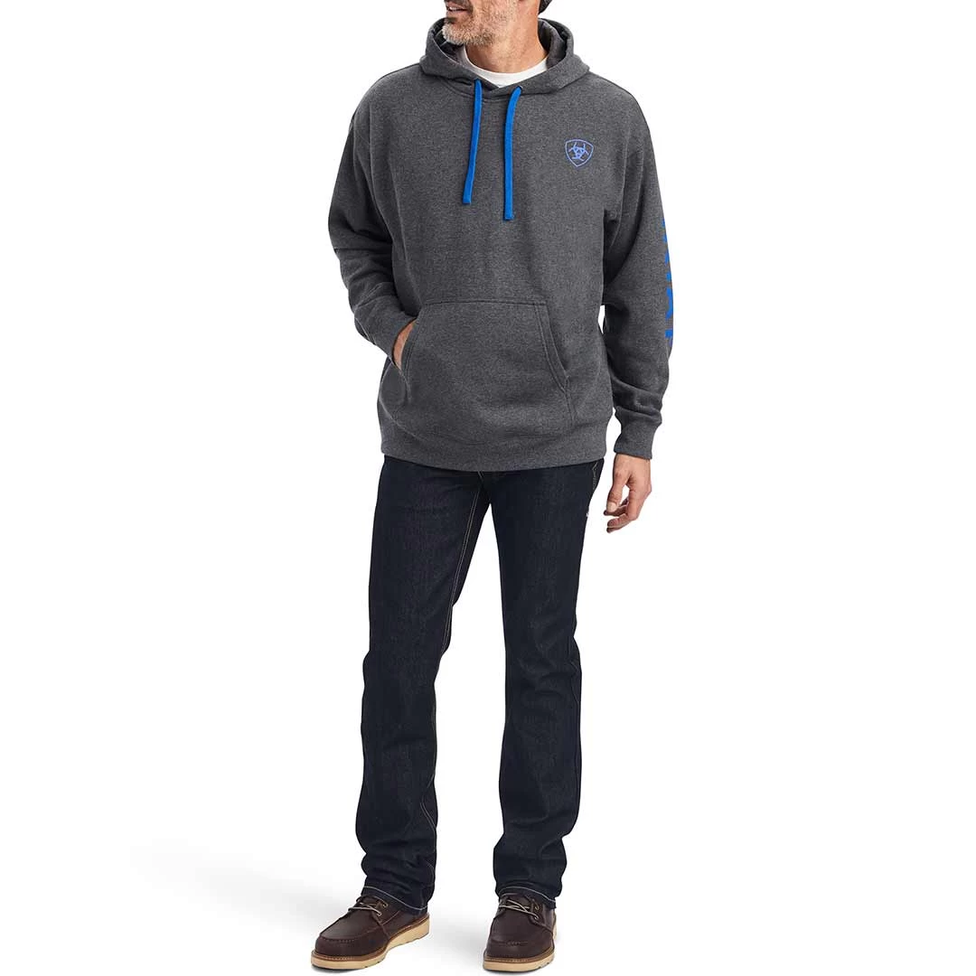 Ariat Men's Logo Sleeve Hoodie - Image 3