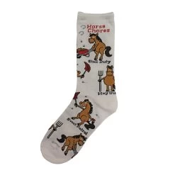 Austin Accent Women's Horse Chores Socks
