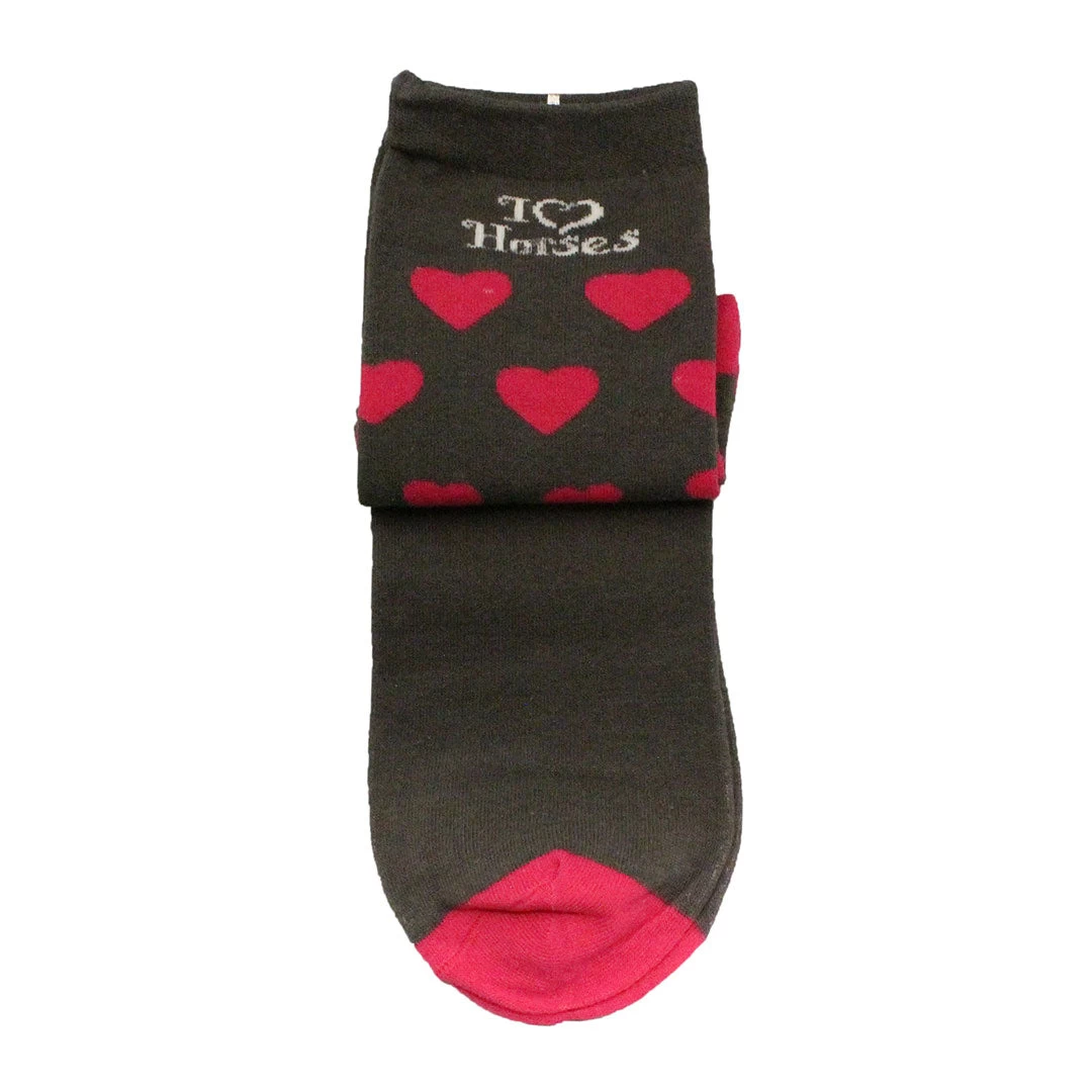 Austin Accent Women's I Love Horses Socks - Image 2