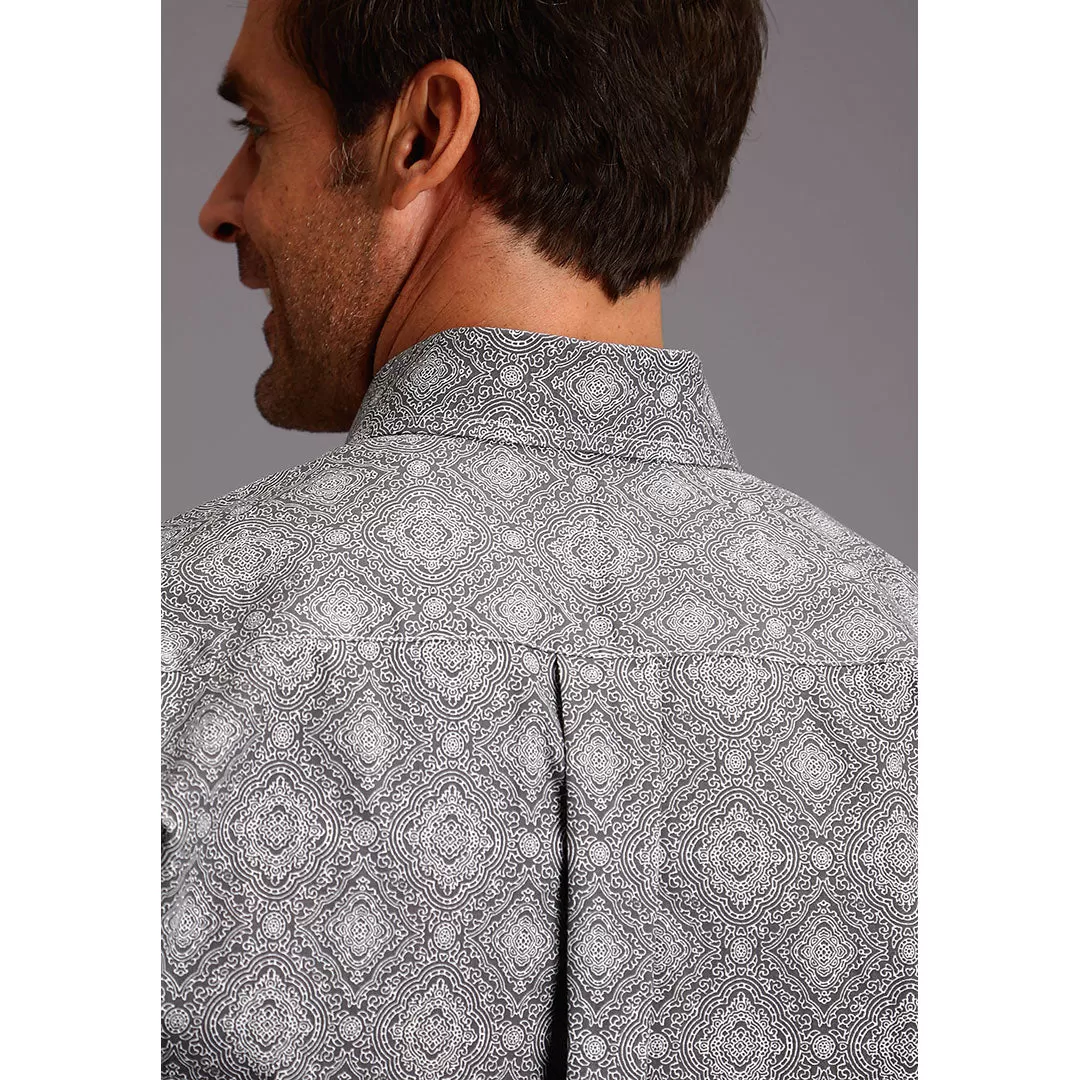 Stetson Men's Classic Medallion Print Shirt - Image 2