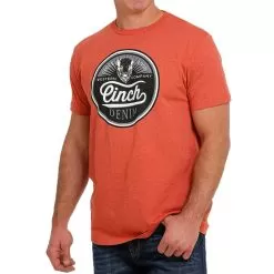 Cinch Men's Bison Logo Graphic T-Shirt
