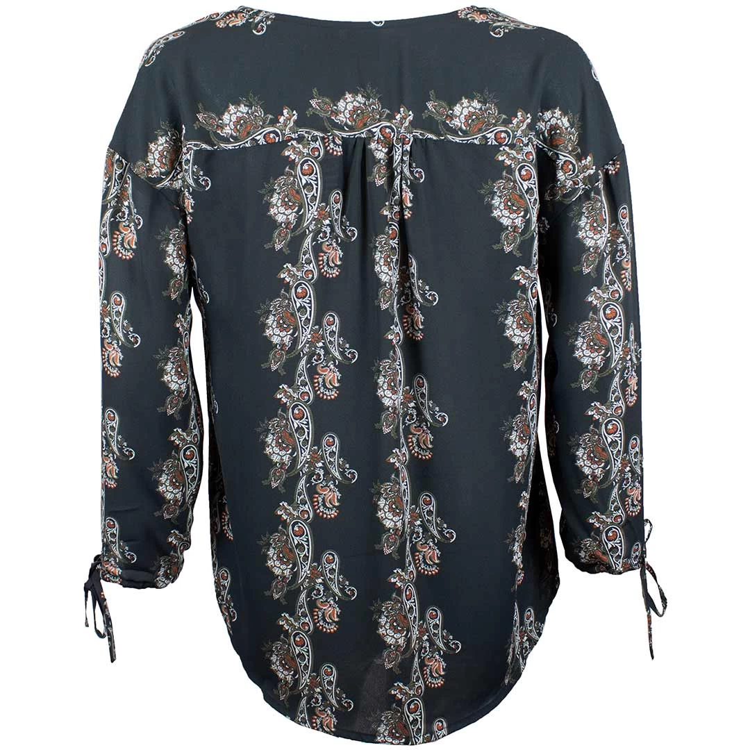 Cruel Denim Women's Button-Down Georgette Blouse - Image 2