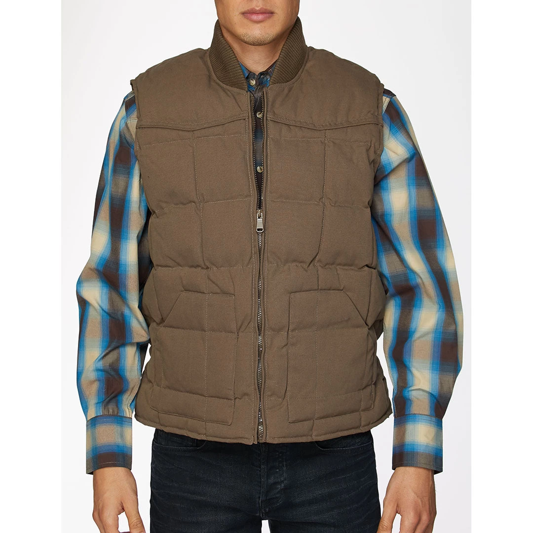 Rodeo Clothing Canvas Winter Vest - Image 5
