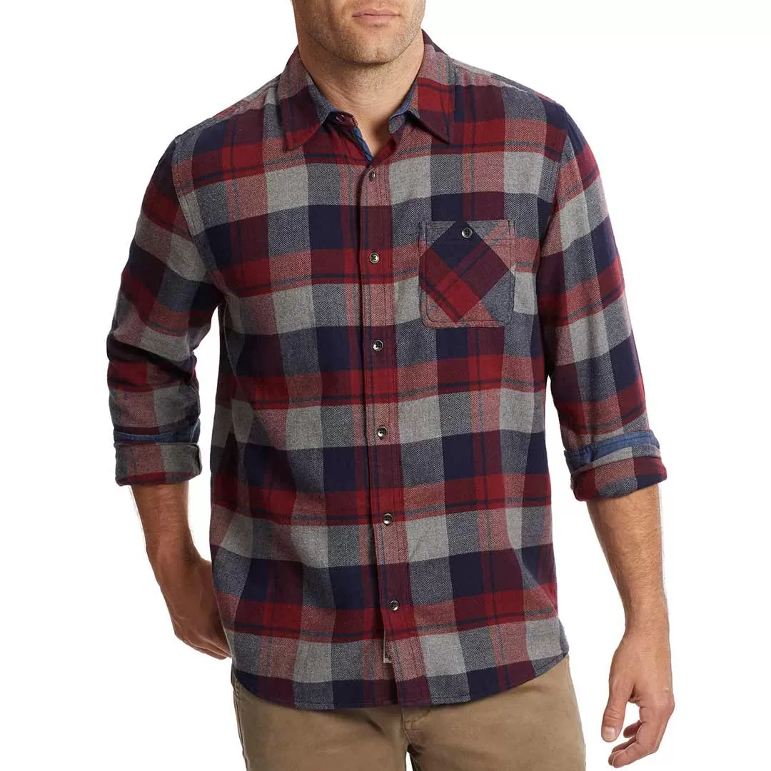 Flag & Anthem Men's Flannel Button-Down Shirt