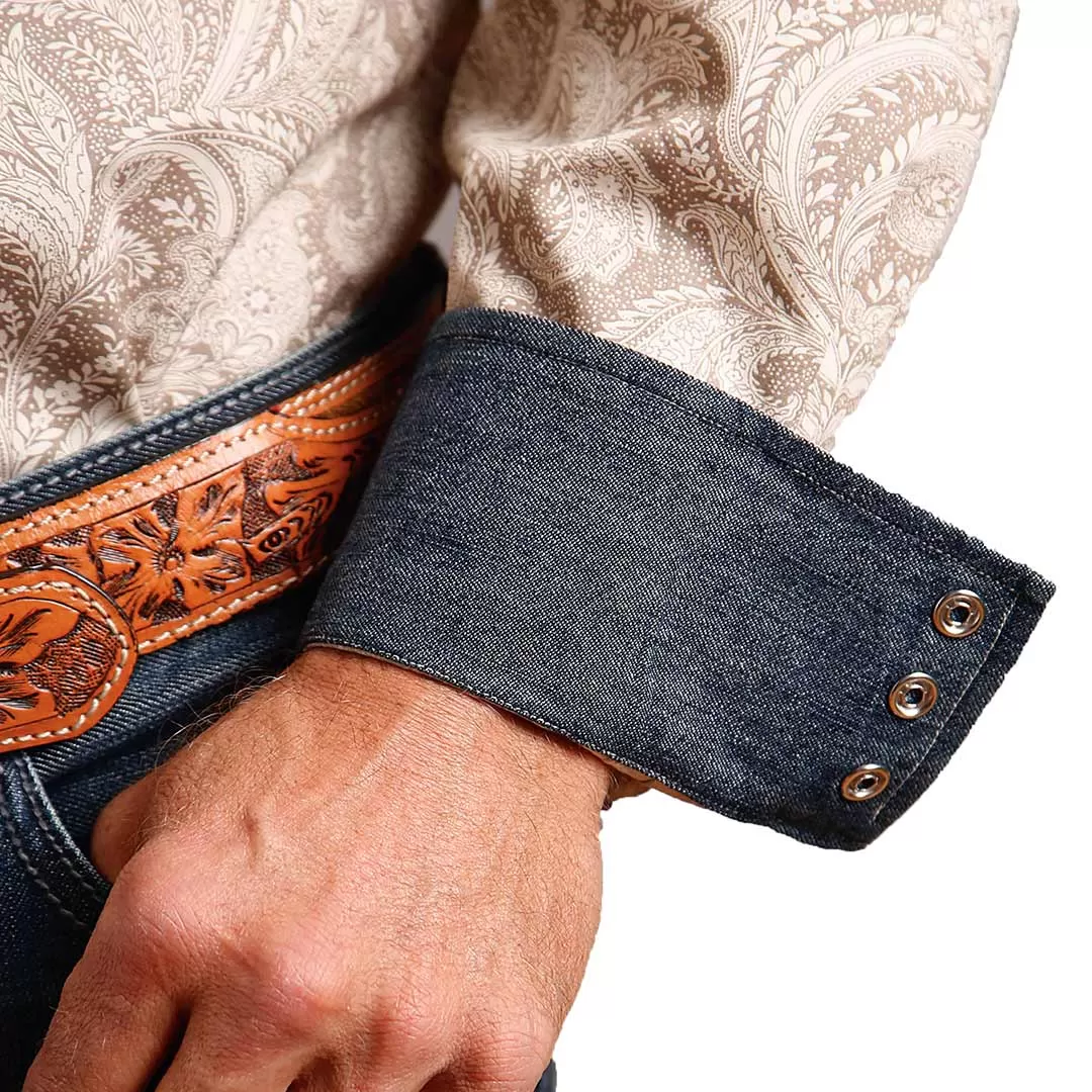 Stetson Men's Paisley Print Snap Shirt - Image 3