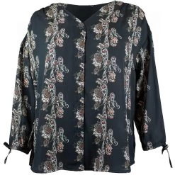 Cruel Denim Women's Button-Down Georgette Blouse