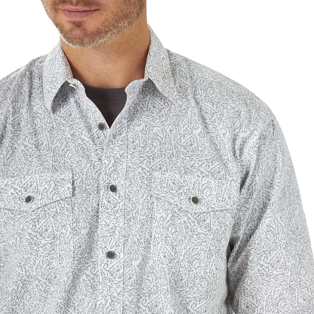 Wrangler Men's Retro Print Button-Down Shirt - Image 3