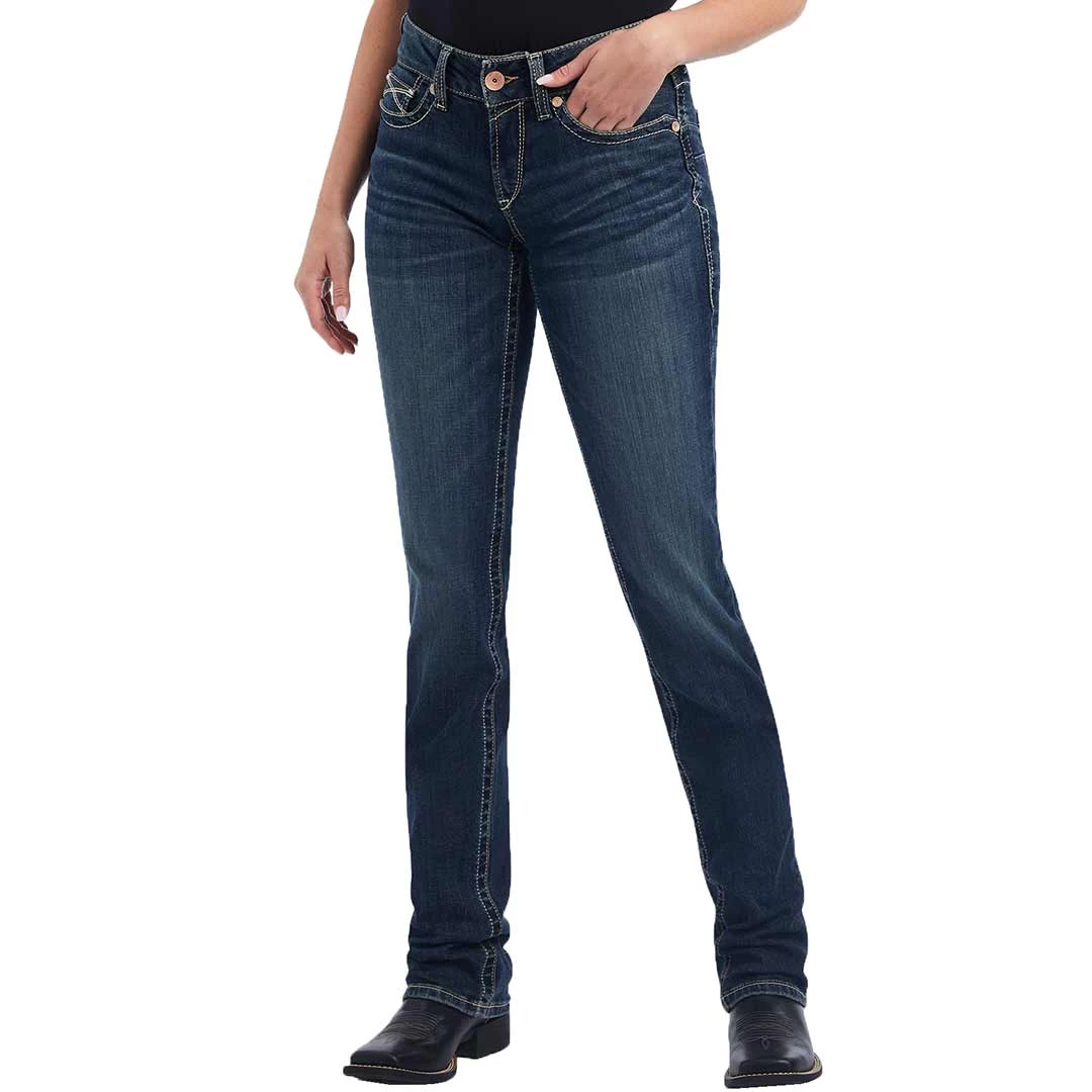 Ariat Women's R.E.A.L. Freesia Straight Leg Jeans - Image 2