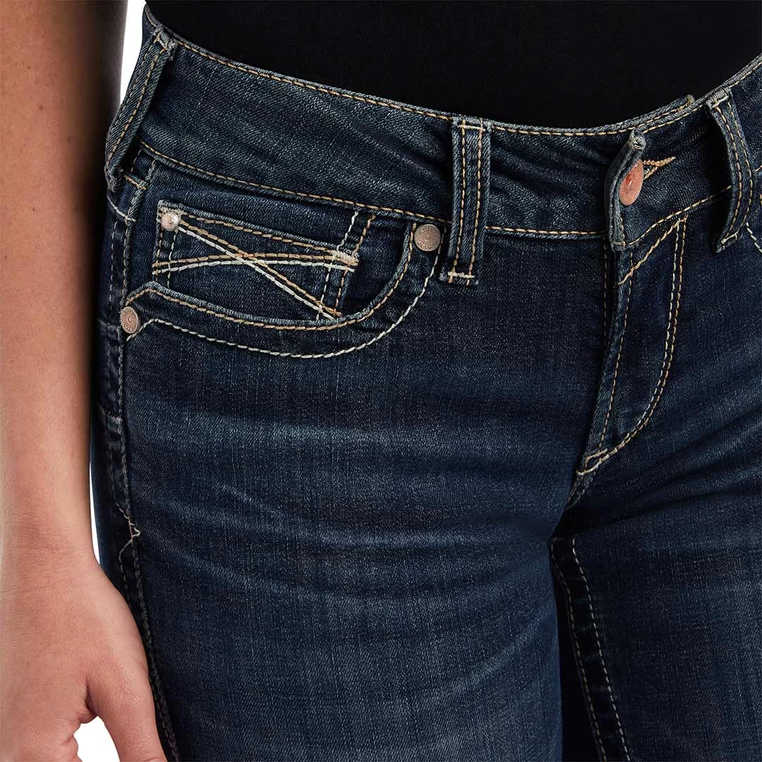 Ariat Women's R.E.A.L. Freesia Straight Leg Jeans - Image 4