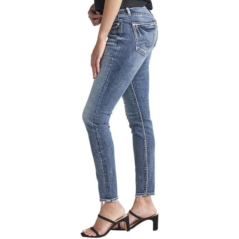 Silver Jeans Women's Suki Mid Rise Skinny Jeans - Image 2
