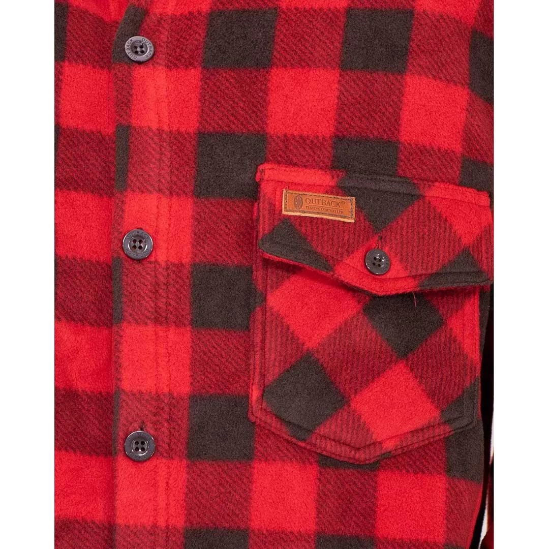 Outback Trading Co. Men’s Fleece Big Shirt - Image 7