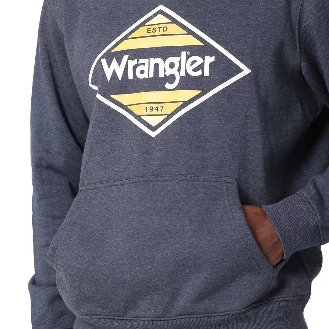 Wrangler Men's Triangle Frame Logo Hoodie - Image 3