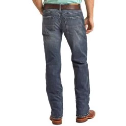 Rock & Roll Denim Men's Hooey Revolver Slim Fit Straight Leg Jeans