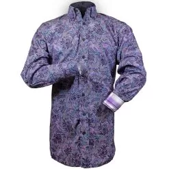 Panhandle Select Men's Floral Print Snap Shirt
