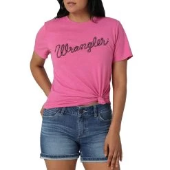 Wrangler Women's Retro Rope Logo Graphic T-Shirt