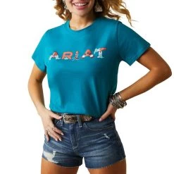 Ariat Women's REAL Boot Kickin' Logo T-Shirt