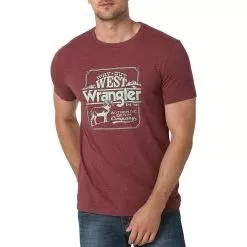 Wrangler Men's Way Out West Graphic T-Shirt