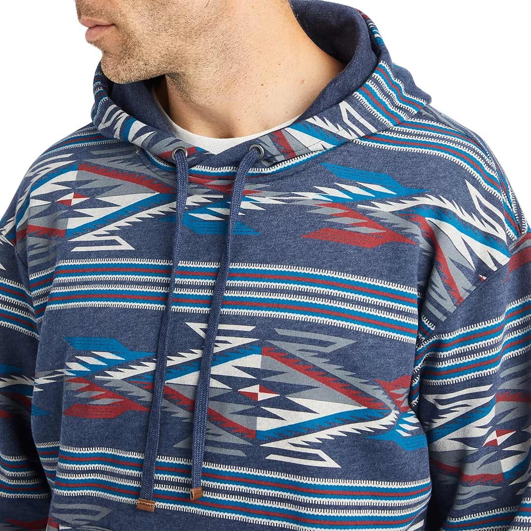 Ariat Men's All-Over Print Chimayo Hoodie - Image 3