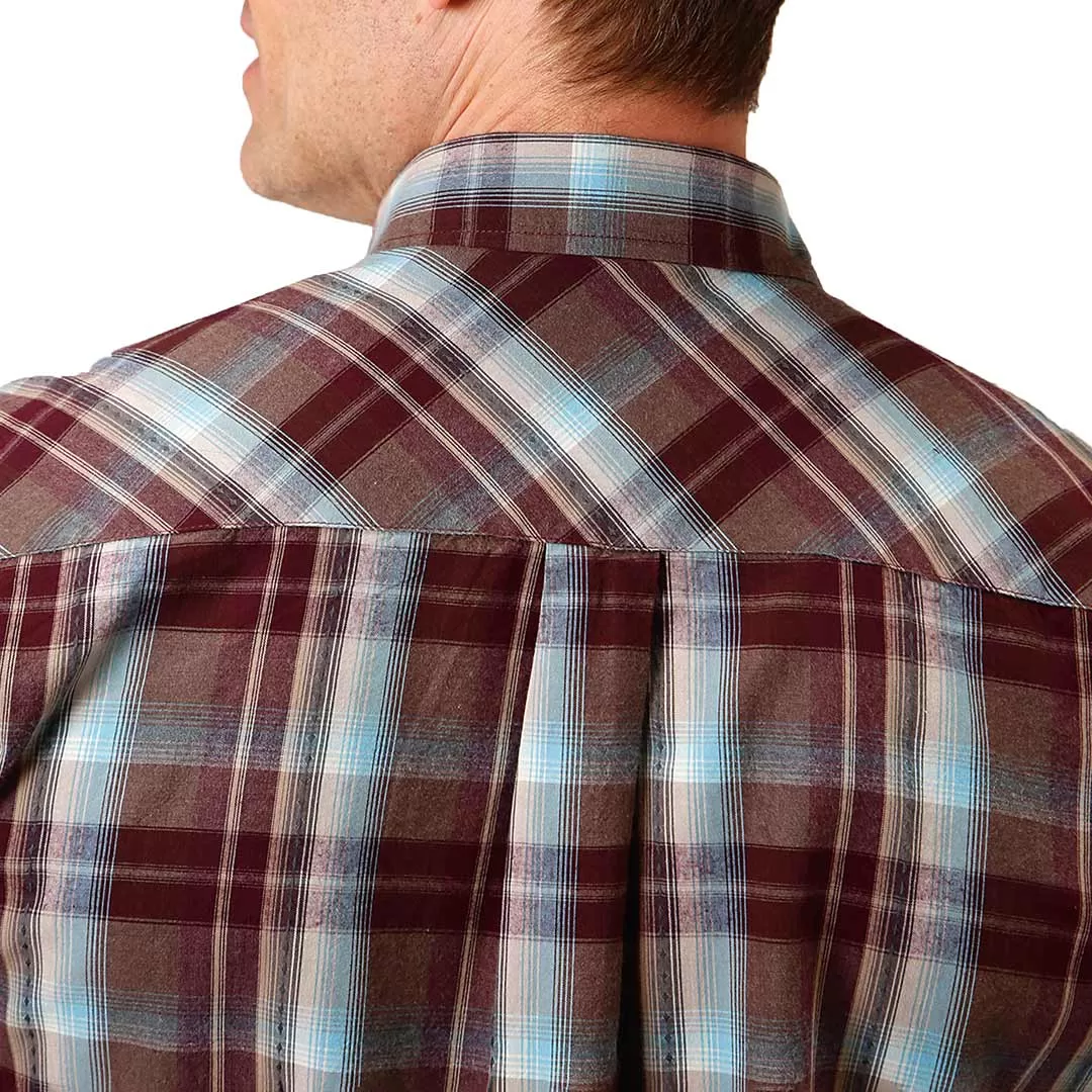 Roper Men's Plaid Snap Shirt - Image 2