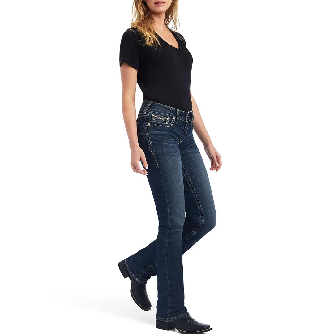 Ariat Women's R.E.A.L. Freesia Straight Leg Jeans - Image 6