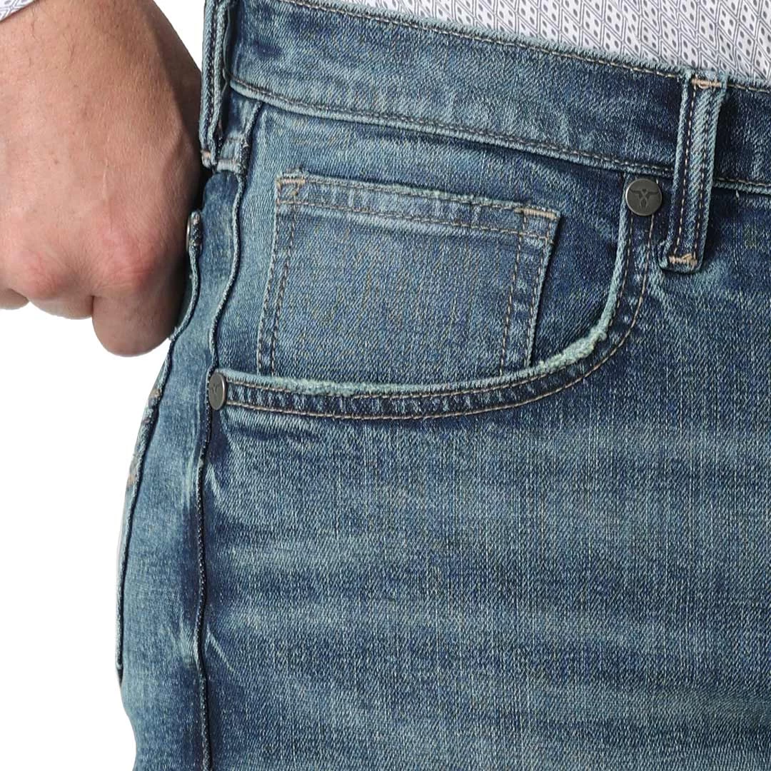 Wrangler Men's 20X No. 44 Slim Fit Straight Leg Jeans - Image 5