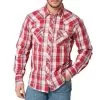 Wrangler Men's Fashion Plaid Snap Shirt
