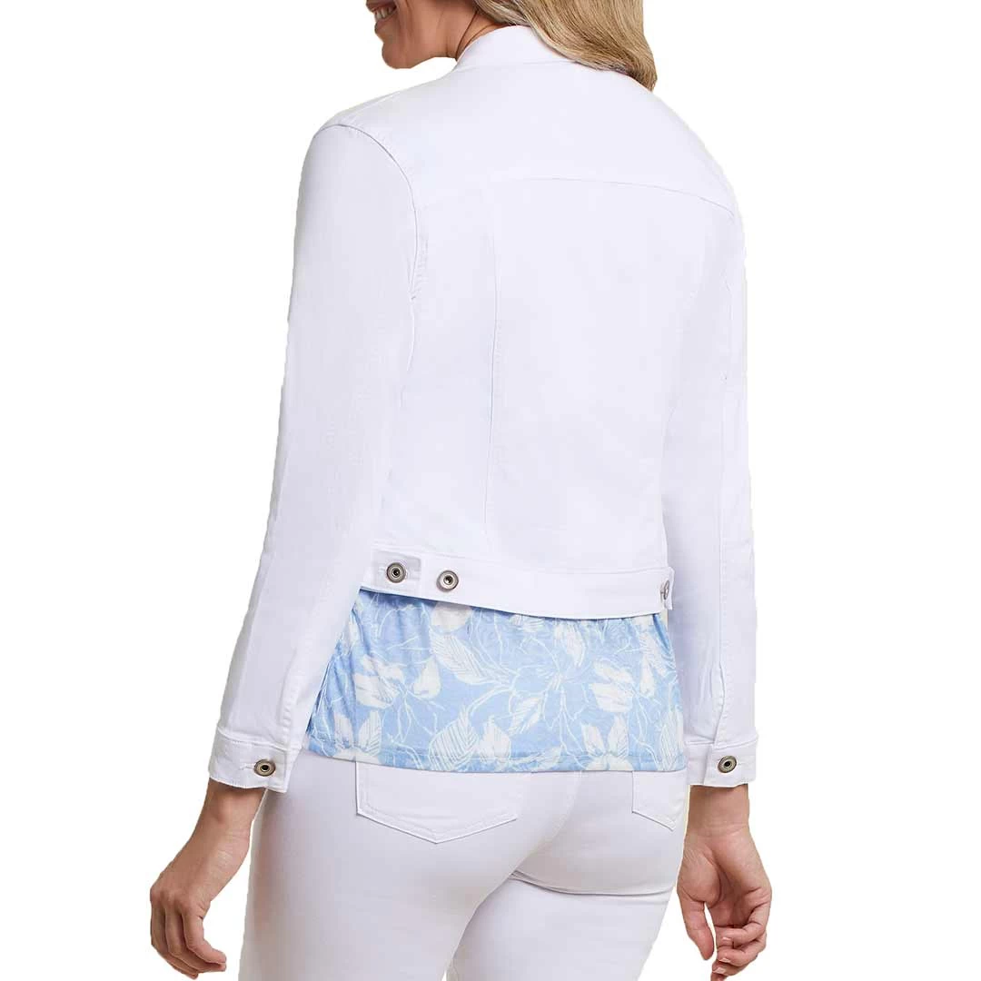 Tribal Women's Soft Stretch Denim Jacket - Image 2