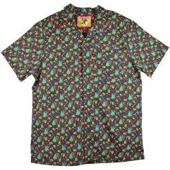 Cinch Men's Bigfoot Print Short Sleeve Camp Shirt