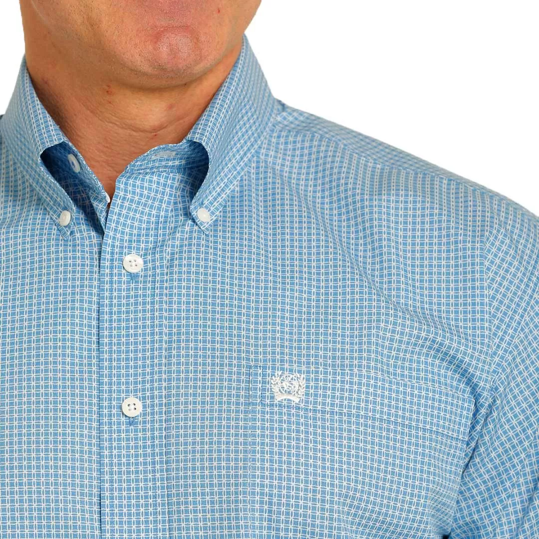 Cinch Men's Weave Print Button-Down Shirt - Image 4