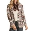 Rock & Roll Cowgirl Women's Aztec Blazer