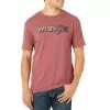 Wrangler Men's Steel Plate Kabel Logo T-Shirt