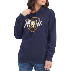 Ariat Women's REAL Shield Logo Hoodie
