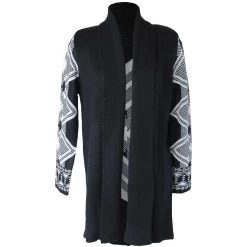 Keren Hart Women's Aztec Pattern Cardigan