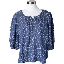 Keren Hart Women's Mini Floral Print Blouse