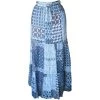 Keren Hart Women's Patchwork Pattern Maxi Skirt