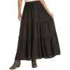 Panhandle Women's Tiered Peasant Maxi Skirt