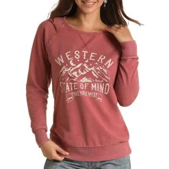 Panhandle Women's Western State Of Mind Sweatshirt