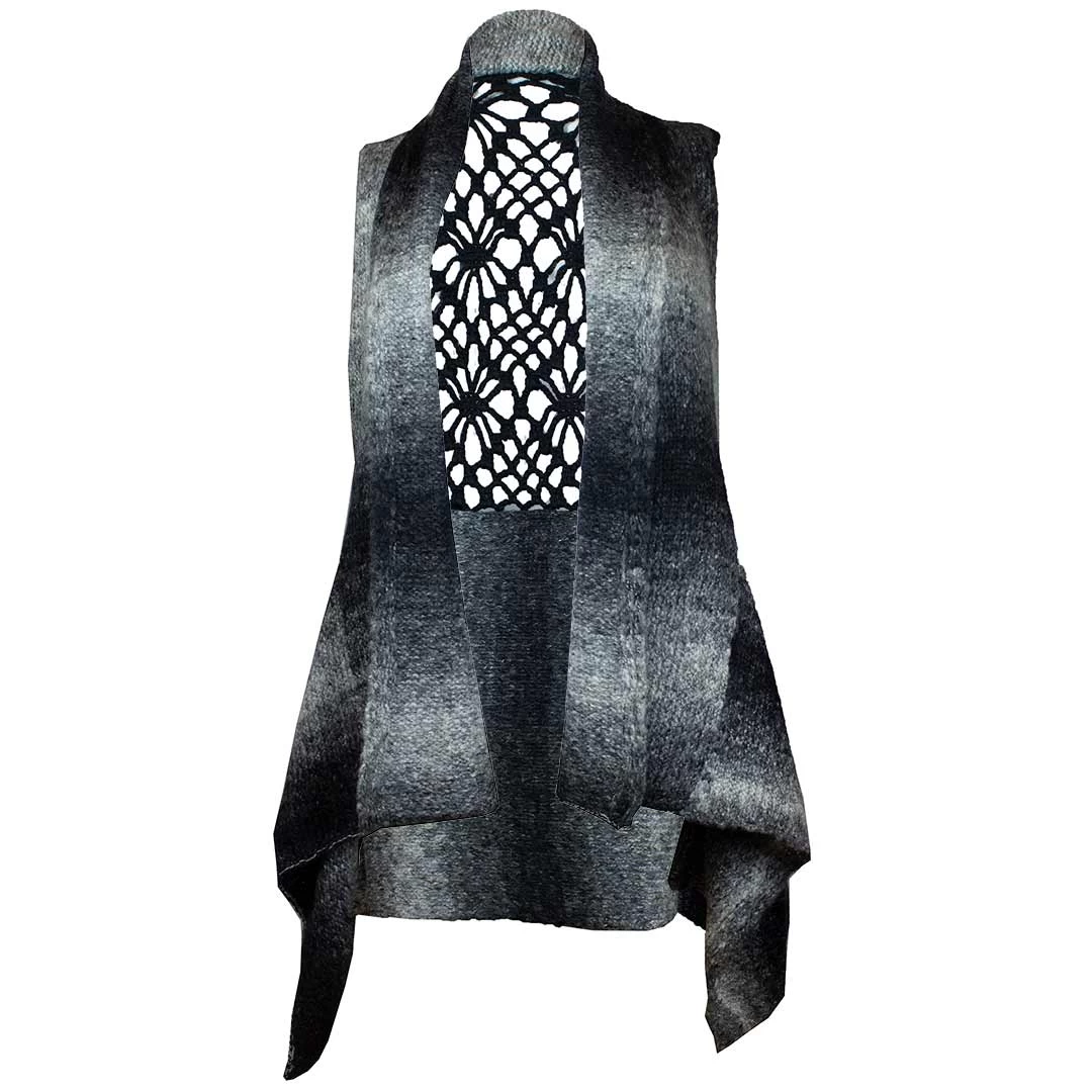 Papa Fashions Women's Crochet Back Vest