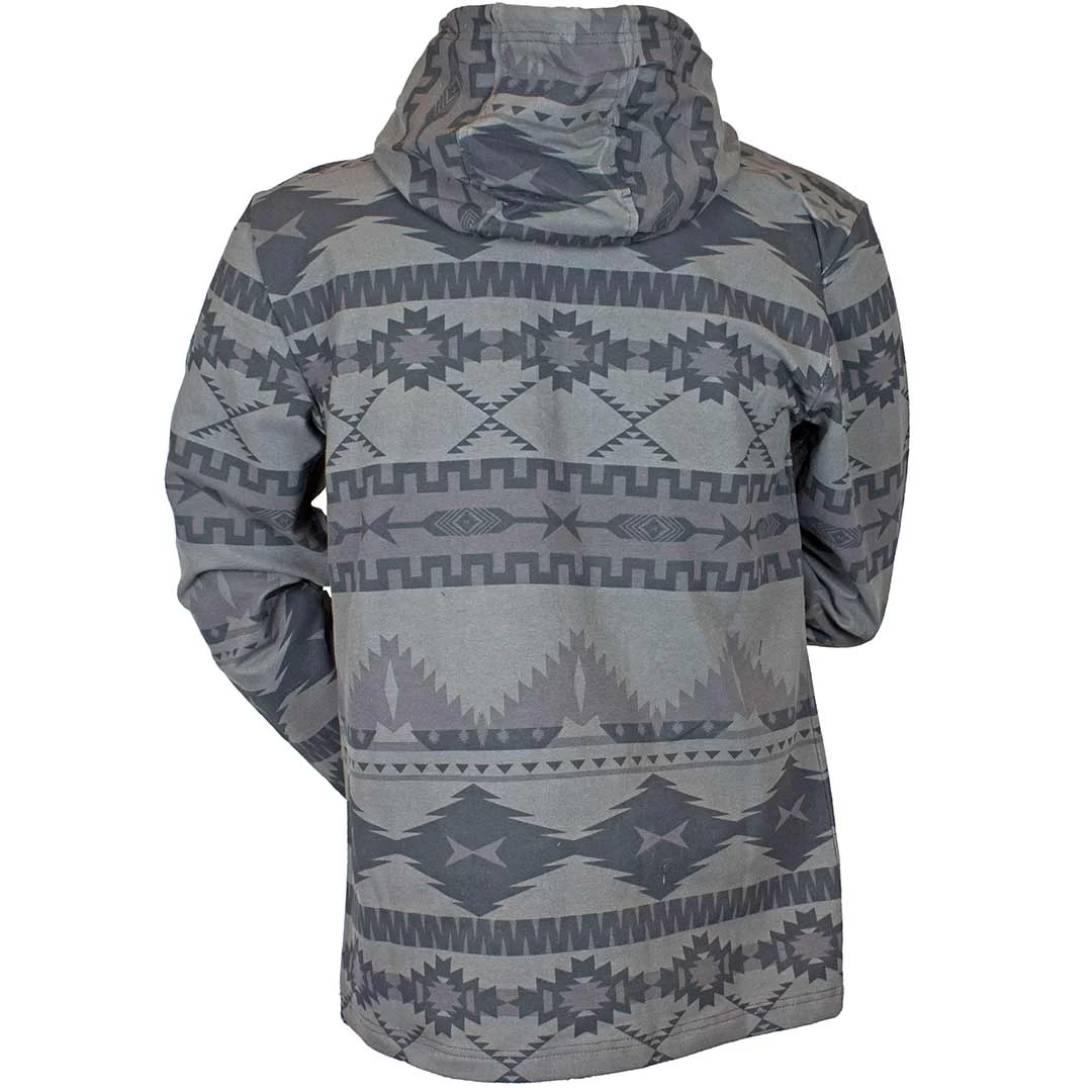 Powder River Outfitters Men's Aztec 1/4 Zip Hoodie - Image 2