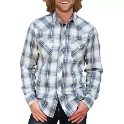Tin Haul Men's Plaid Snap Shirt