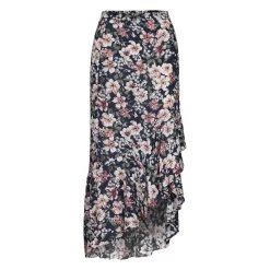 Tribal Women's High Low Ruffle Skirt