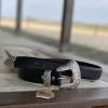 Vintage Bison | Black Winslet Belt