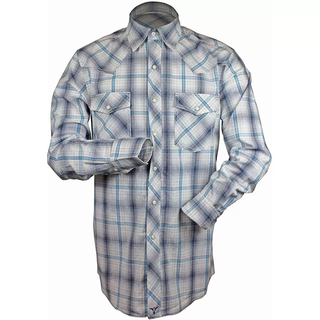 Wrangler Men's 20X Competition Advanced Plaid Snap Shirt